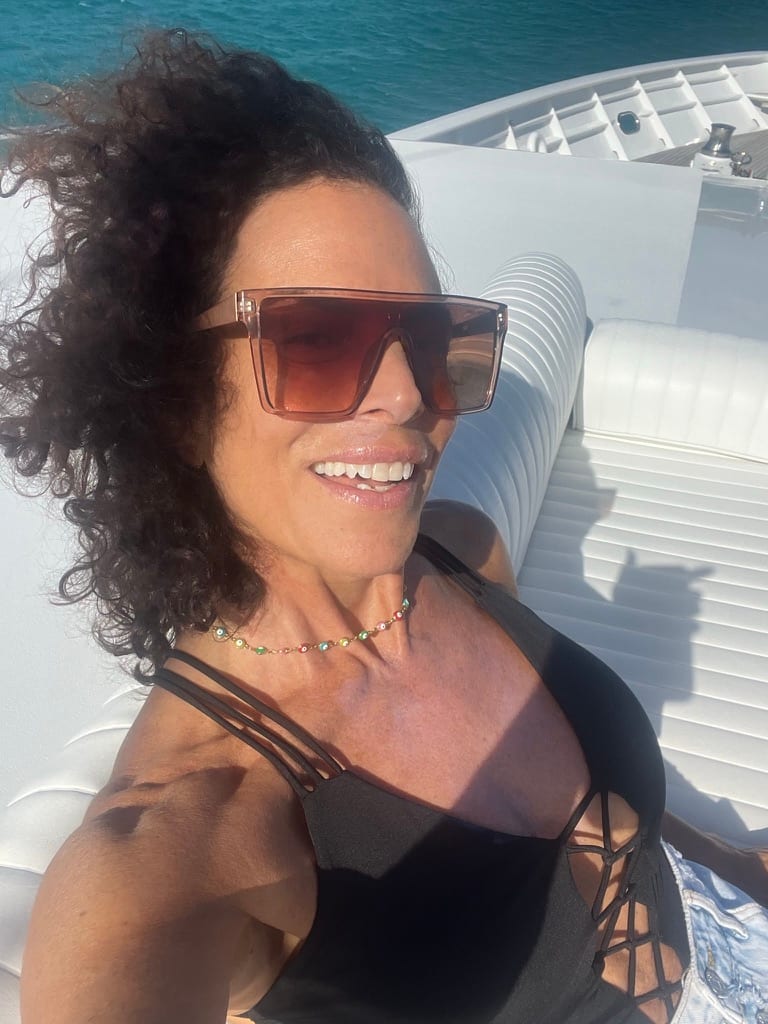 Melissa on the water