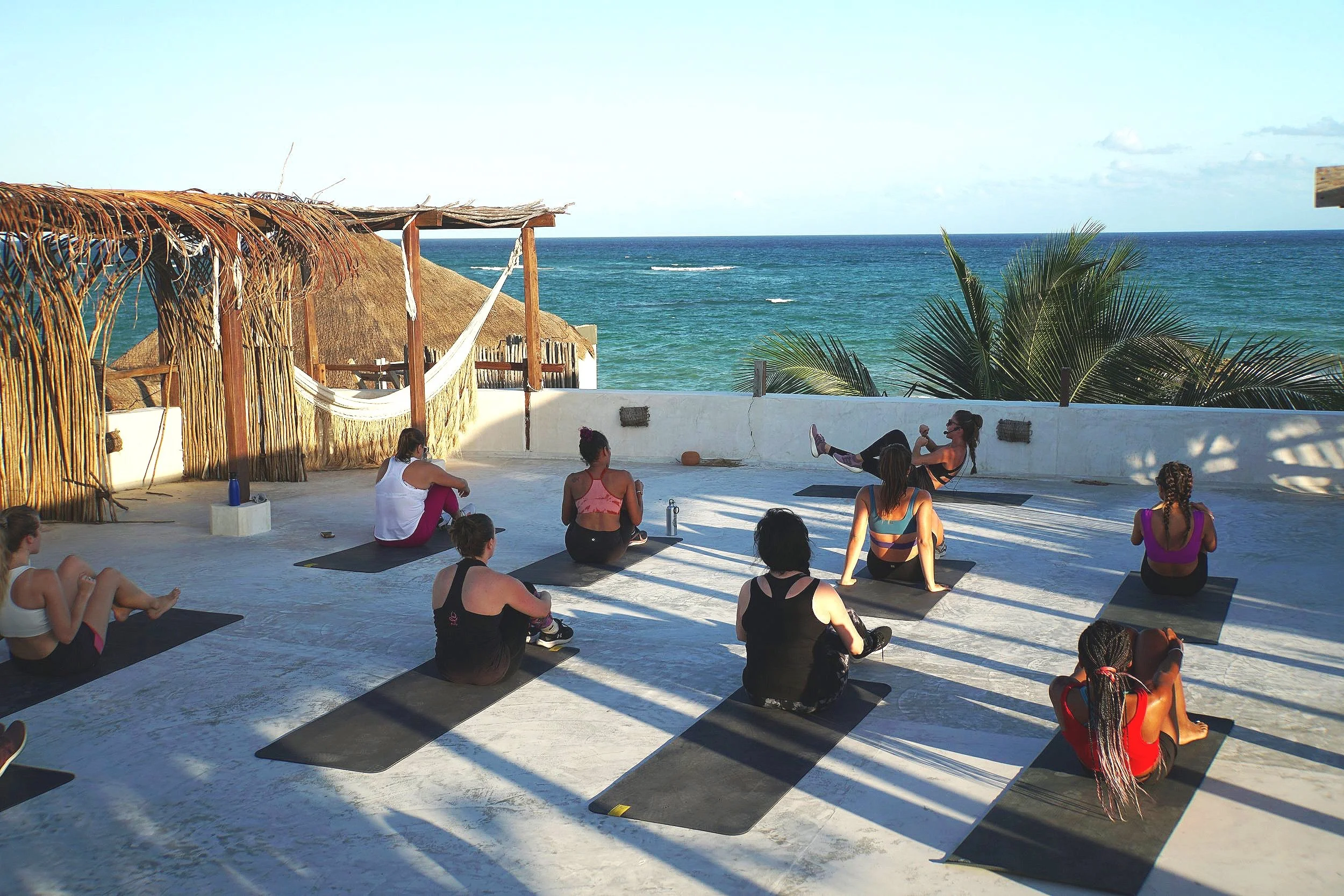 Amansala Rooftop Fitness Retreat Class