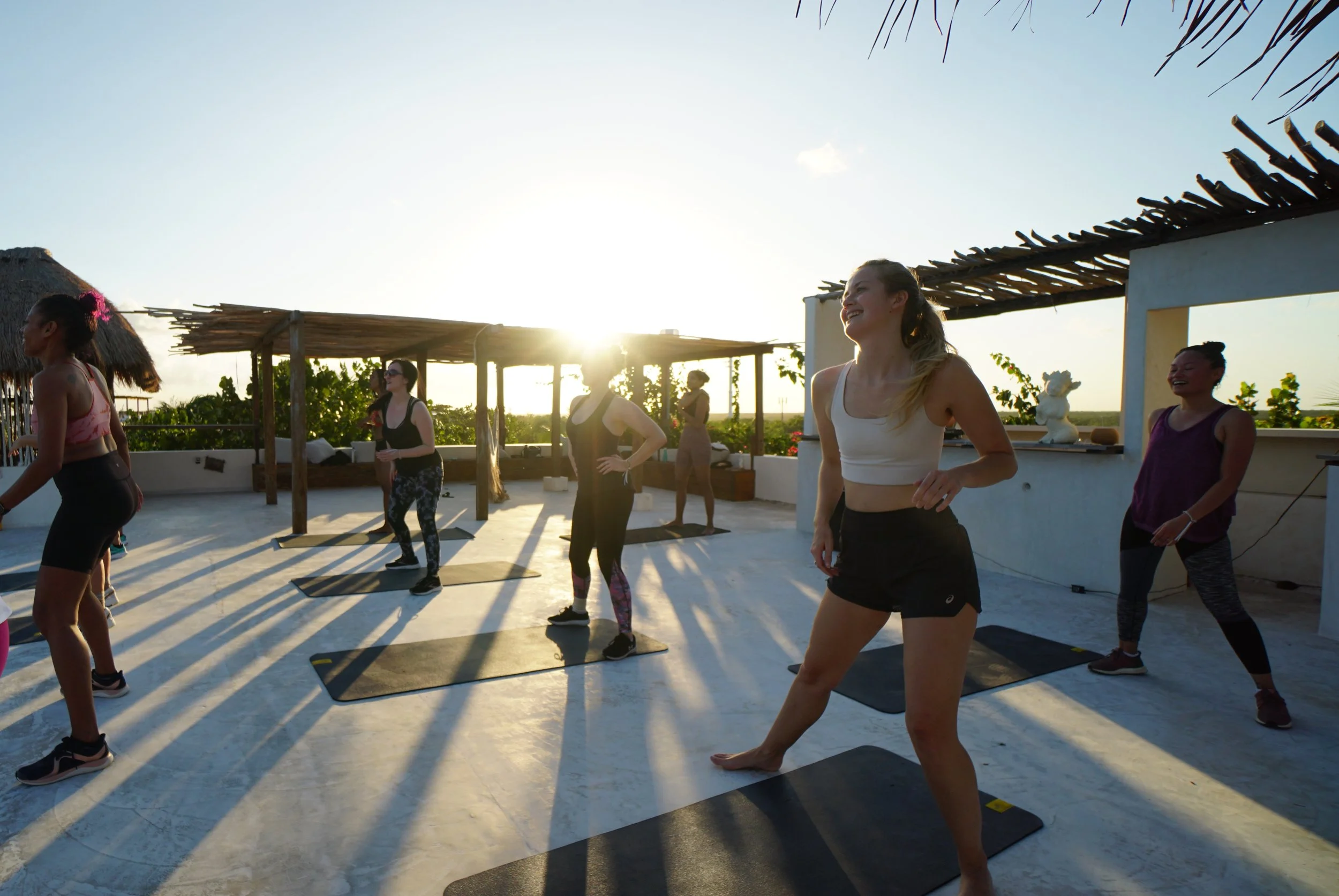 Visit a Wellness Class at Amansala Hotel Tulum Mexico