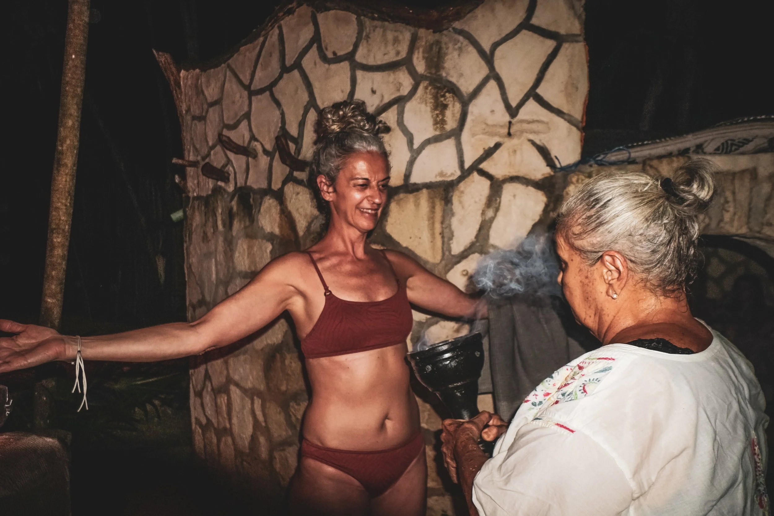Temazcal, a Wellness Modality, at Amansala Hotel Tulum Mexico