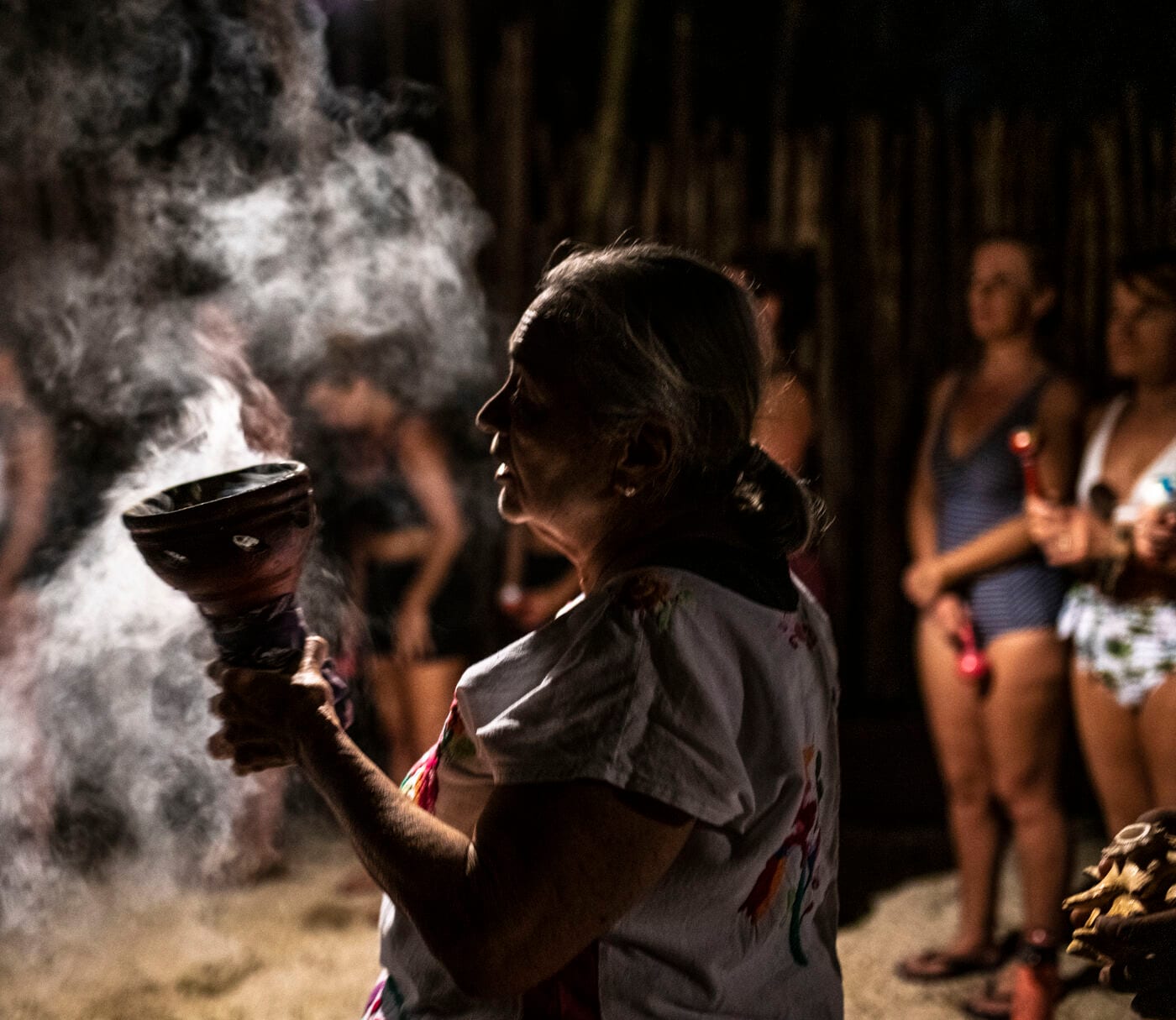 Temazcal ceremony