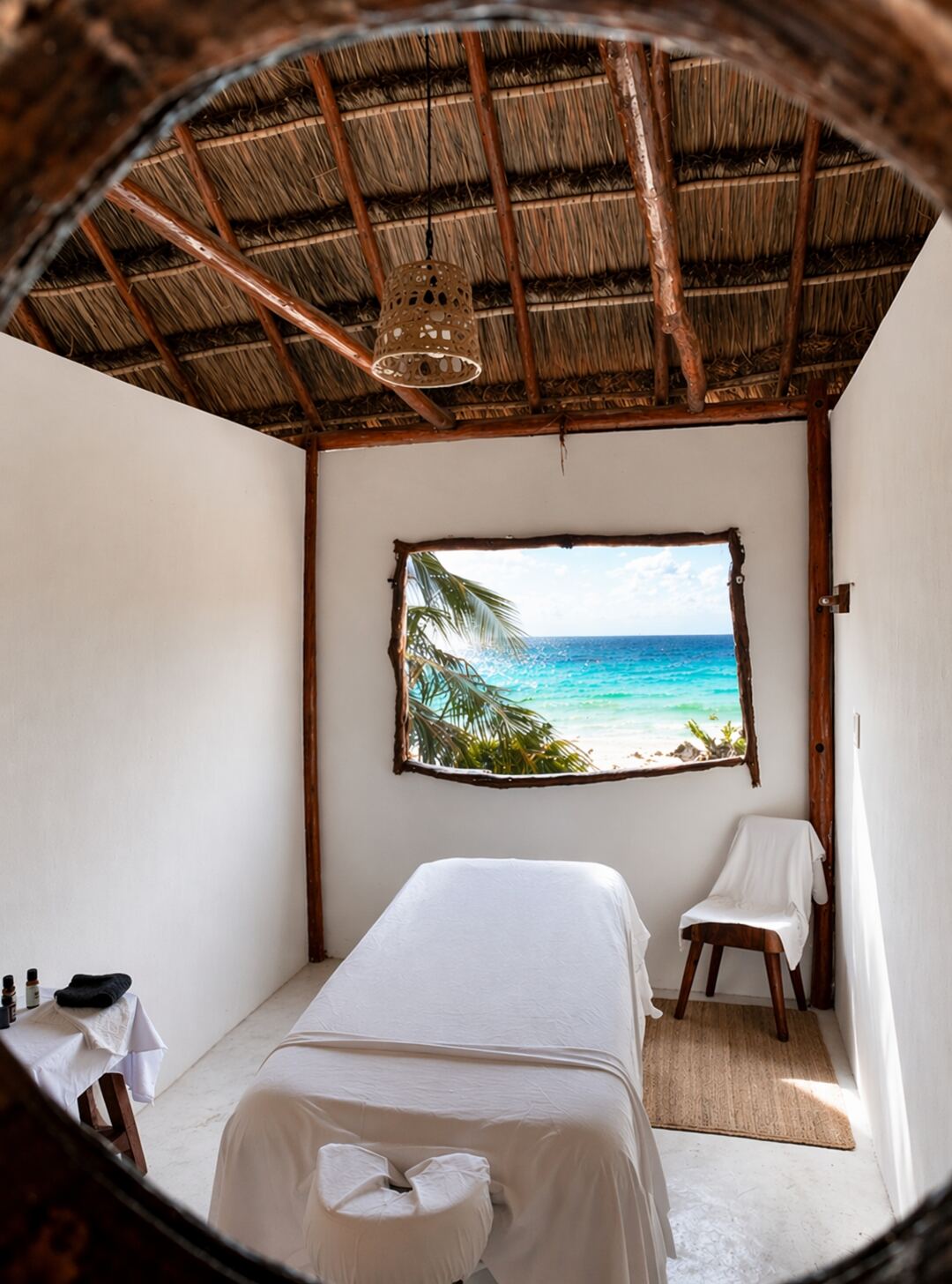 Tropical spa retreat