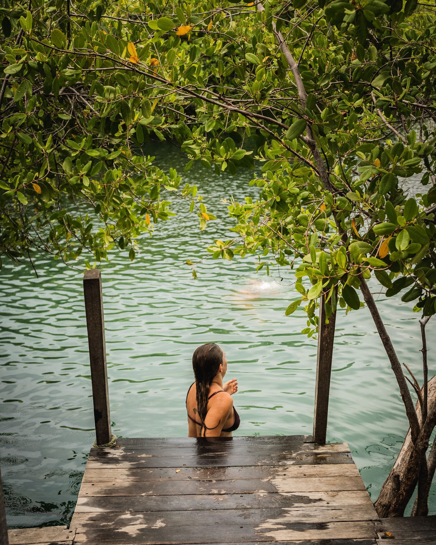 Cenote at Tulum