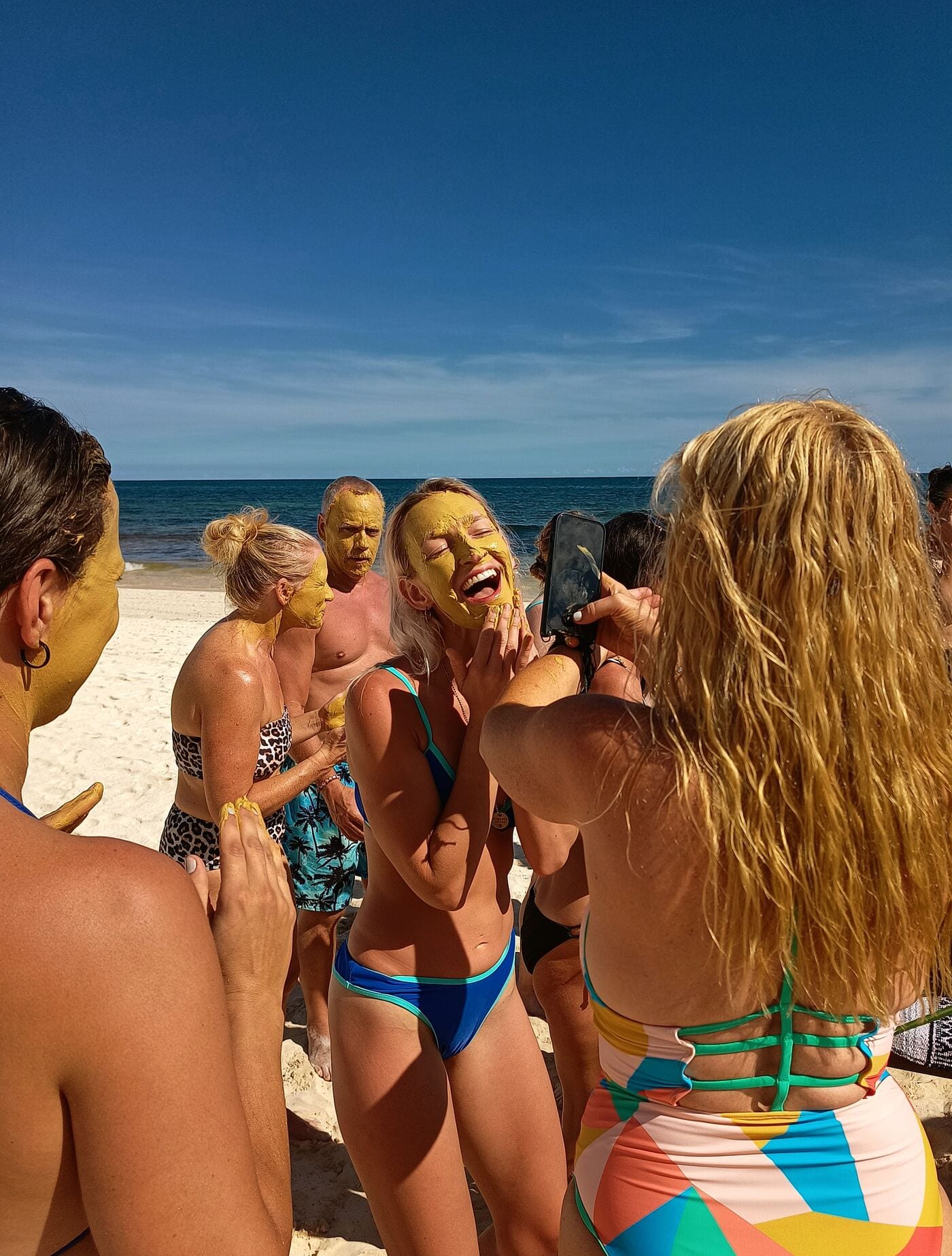 Group of guests at Amansala