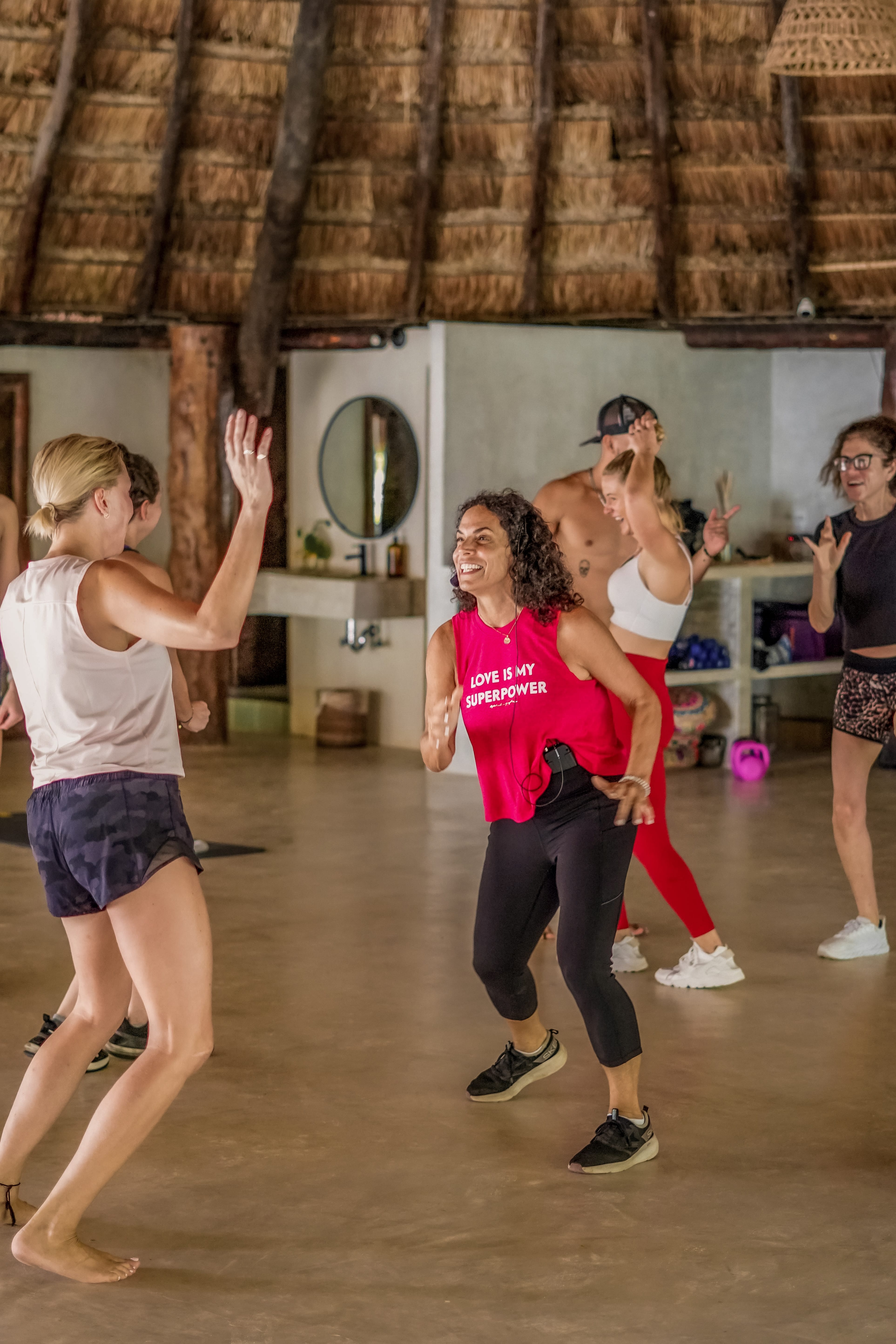 Dance class at Bikini Bootcamp